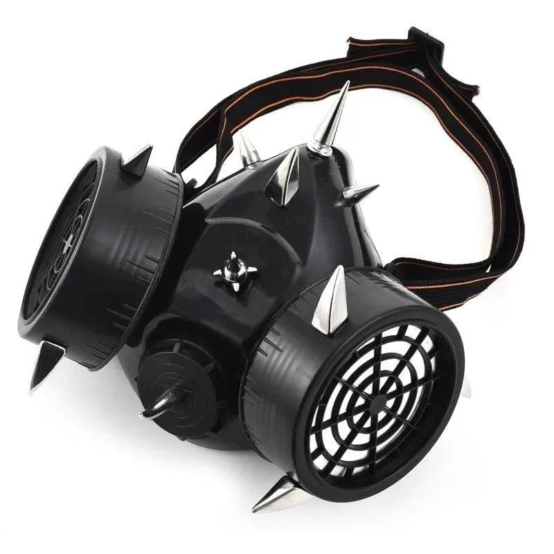 View 2 — Gothic steampunk mask — Gas costume accessory