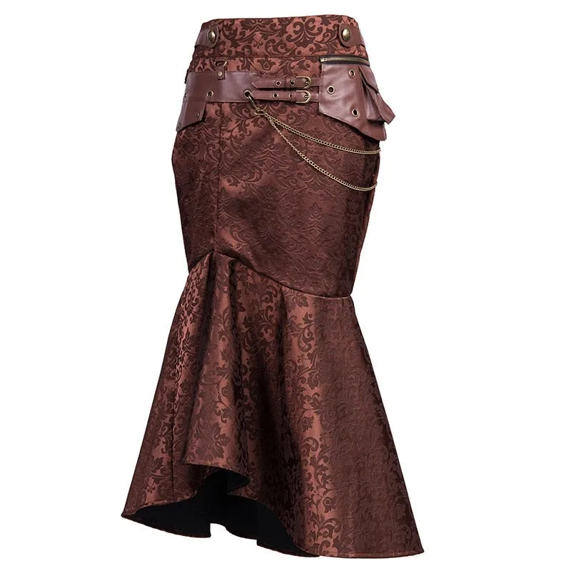 Women’s steampunk skirt