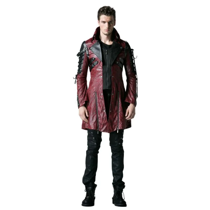 View 6 — Gothic steampunk coat — long