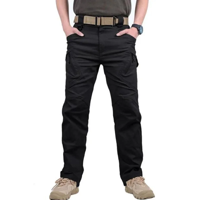 View 3 — Men’s steampunk trousers — tactical