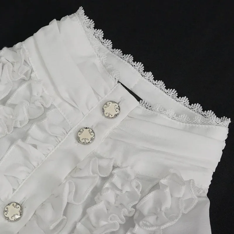 View 9 — Women’s Victorian steampunk blouse