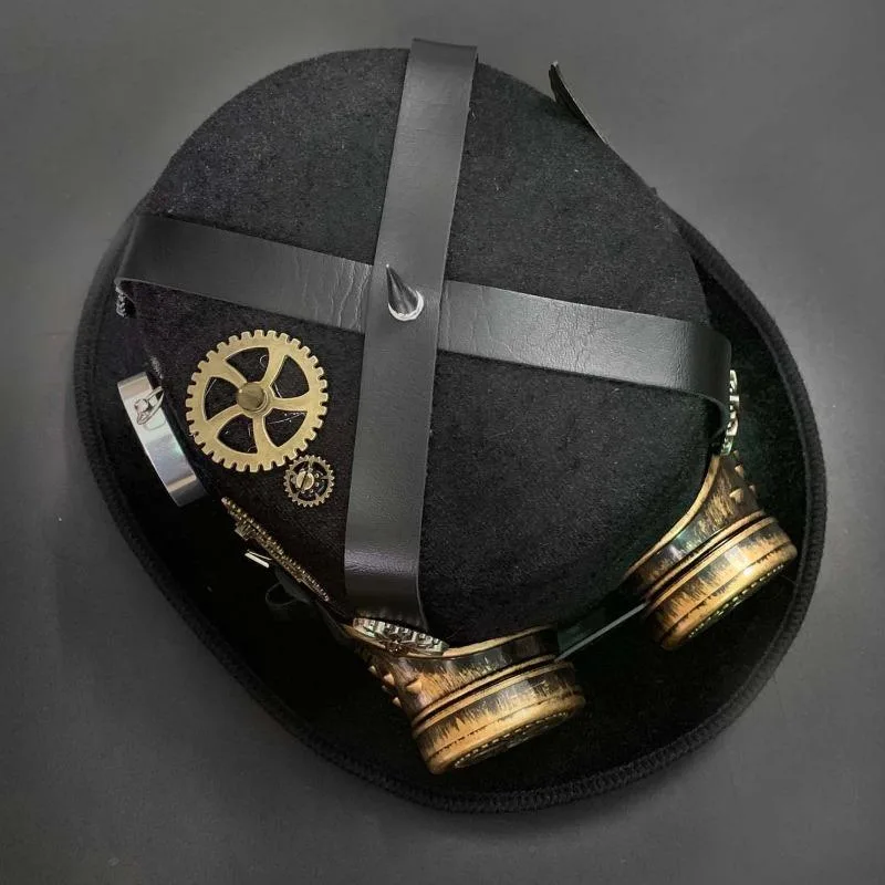 View 6 — Steampunk hat — customised