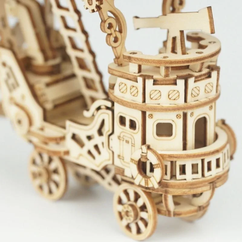 View 5 — Steampunk model kit — airship Zeppelin