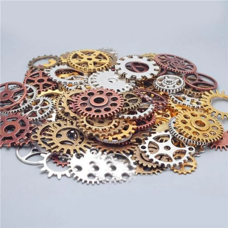 Steampunk jewellery cogs Steampunk jewellery cogs