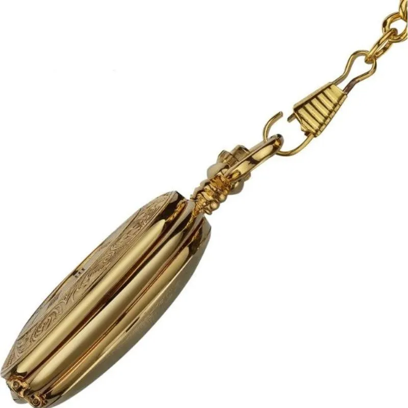 View 4 — Steampunk pocket watch — gold-coloured