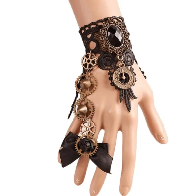Steampunk bracelet — cog