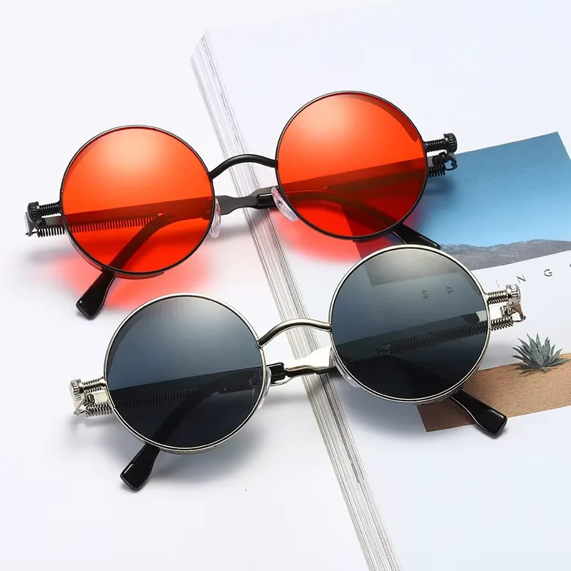View 8 — Vintage-style steampunk sunglasses