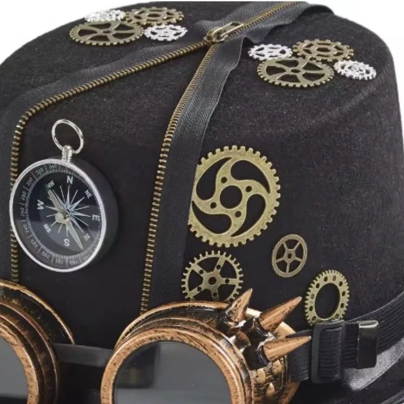 View 6 — Steampunk hat — revolutionary