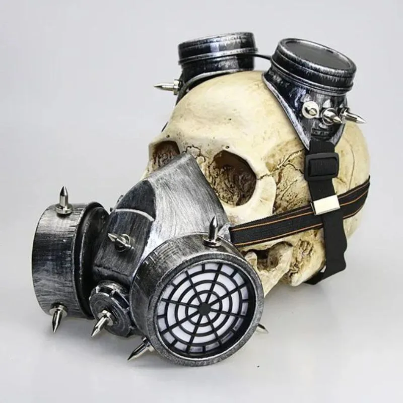 View 7 — Steampunk mask — Gas costume accessory