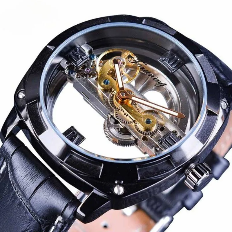 View 5 — Steampunk watch — dial transparent