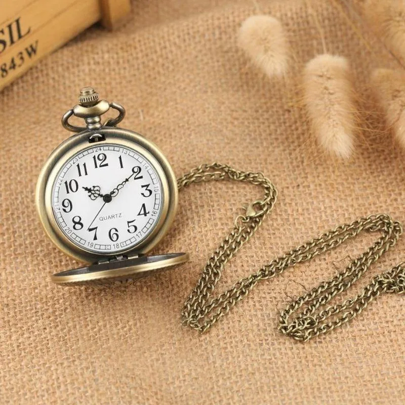 View 3 — Women’s vintage-style steampunk pocket watch