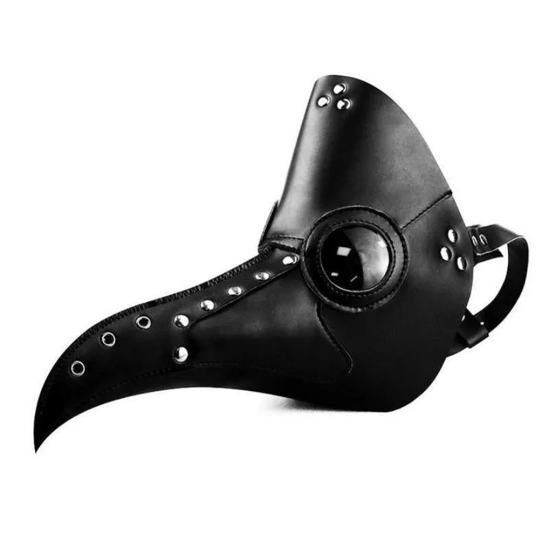 View 6 — Steampunk mask — plague black