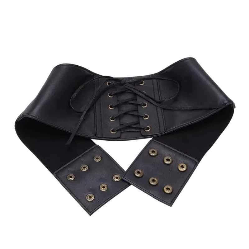 View 5 — Steampunk waist cincher — Belt PU faux leather