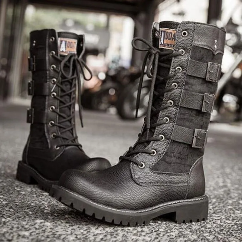 View 2 — Steampunk boots — motorcycle