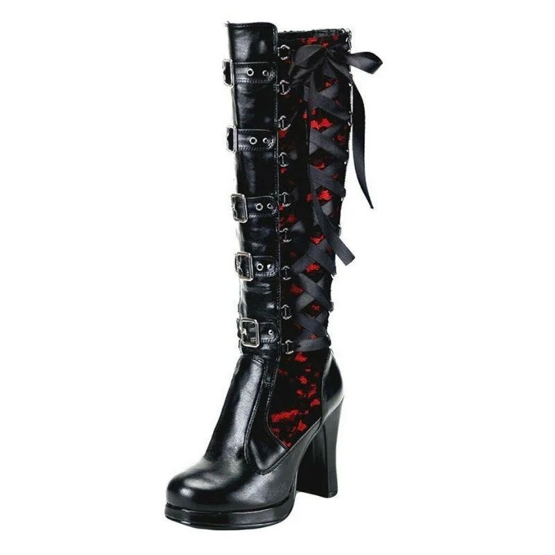 View 6 — Gothic steampunk boots