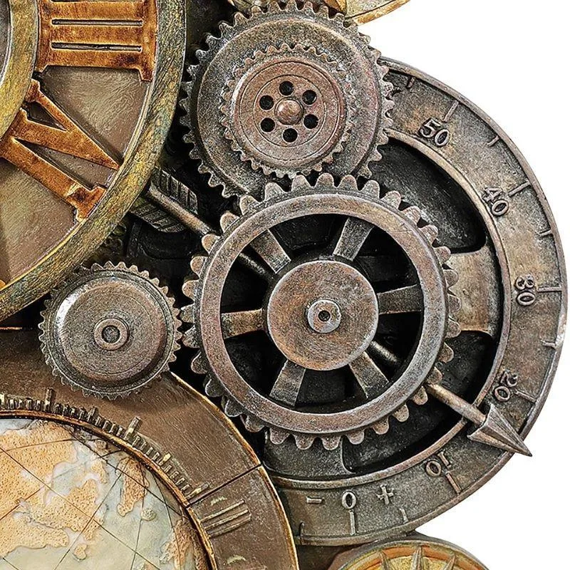 View 2 — Steampunk clock — Style