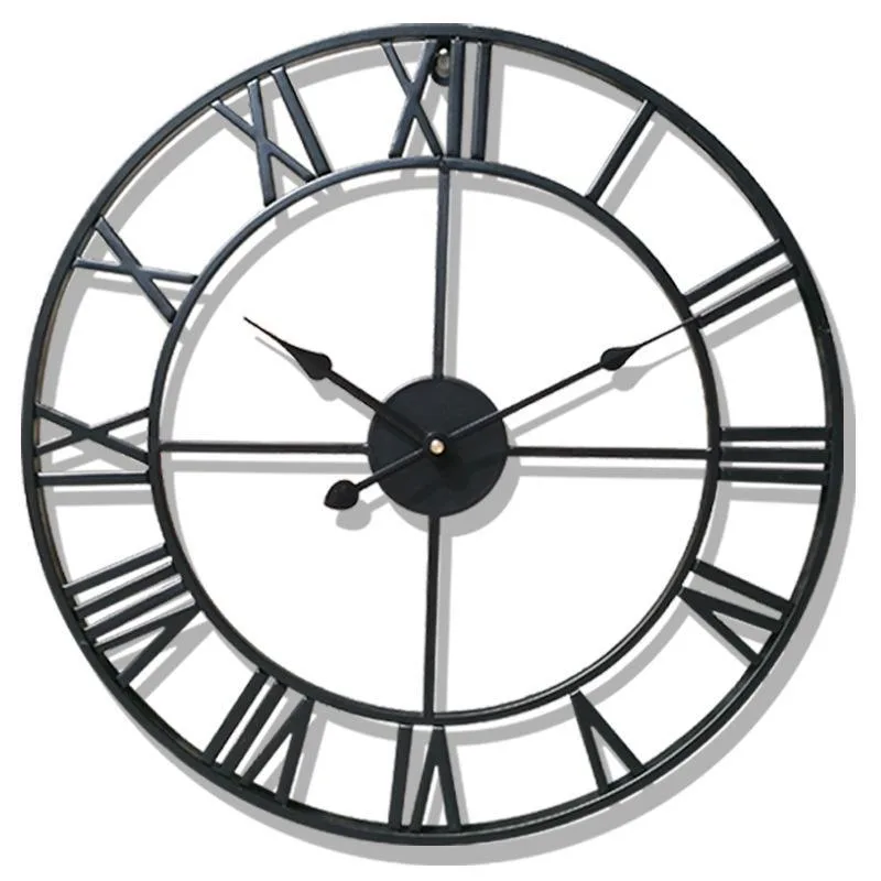 Steampunk clock — Large wall