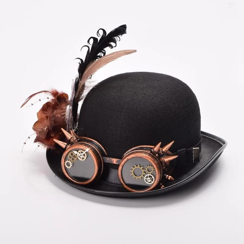 Steampunk hat — bowler