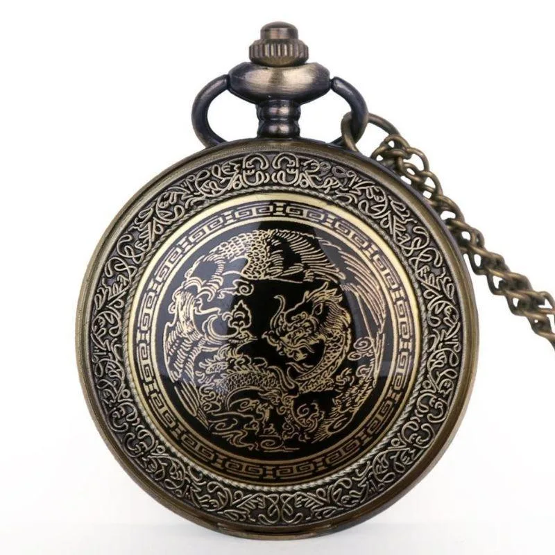 Steampunk pocket watch — hunter — Ref. 6605866565717