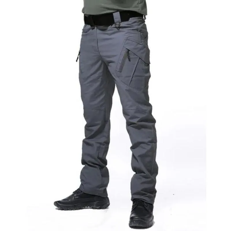 View 4 — Men’s steampunk trousers — tactical