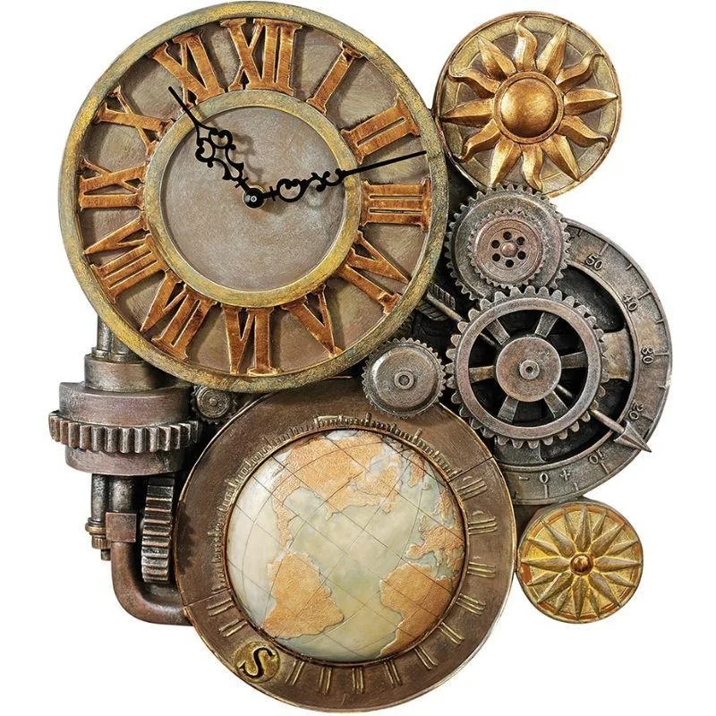 Steampunk clock — Style
