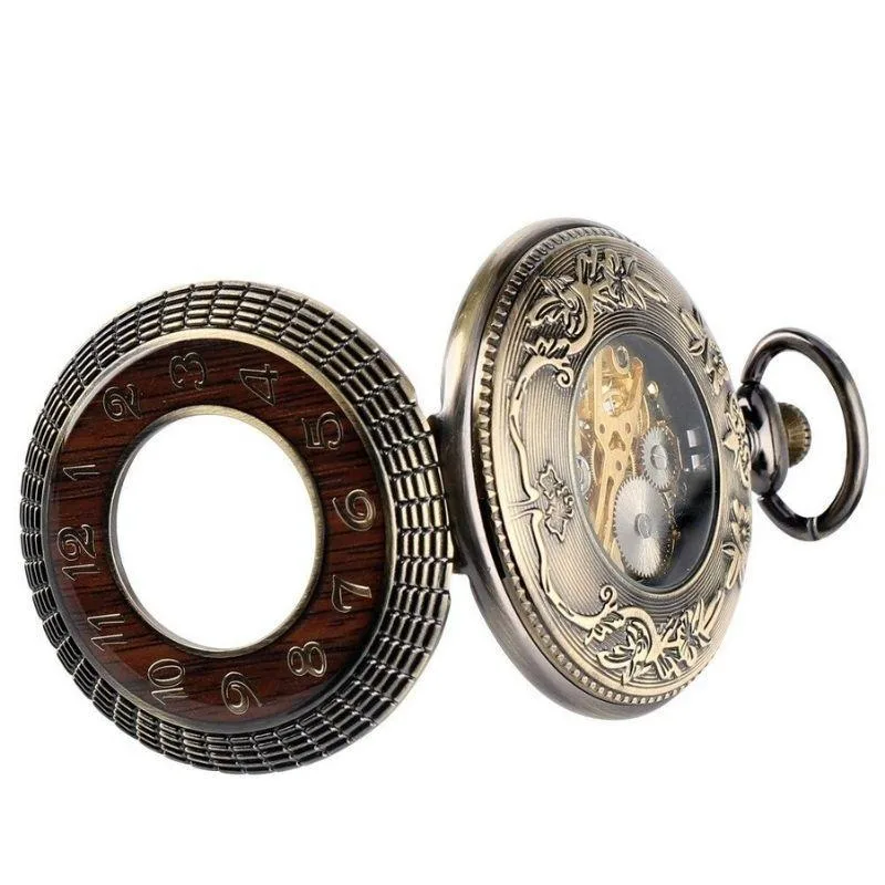 View 6 — Vintage-style steampunk pocket watch