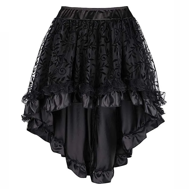 View 7 — Gothic steampunk corset — Set skirt