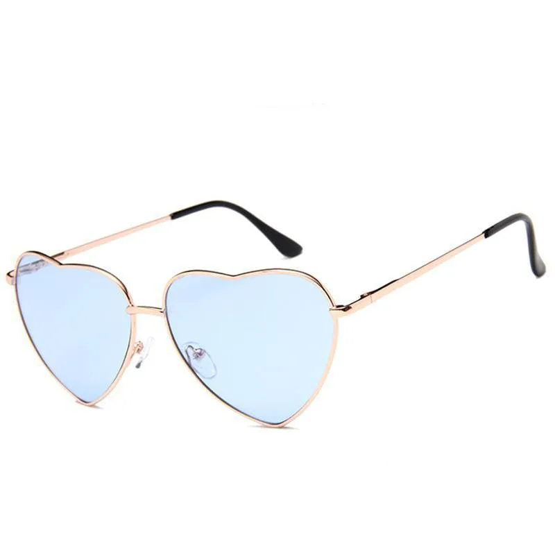 Steampunk sunglasses — heart blue Steampunk sunglasses — heart blue