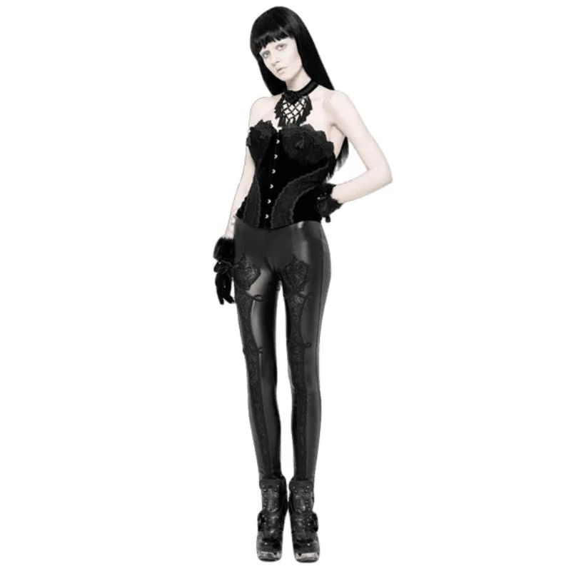 View 3 — Steampunk legging gothic Victorian