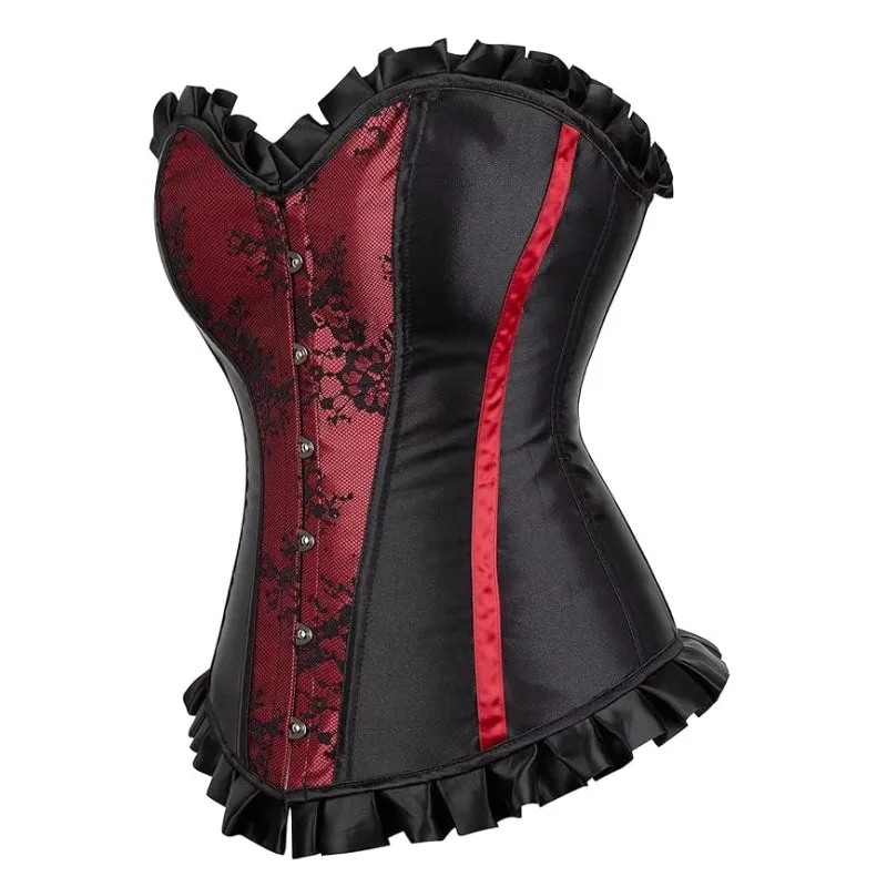 View 2 — Victorian steampunk corset — XXL