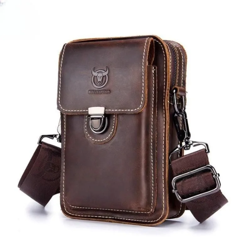 View 4 — Steampunk pouch leather  shoulder strap