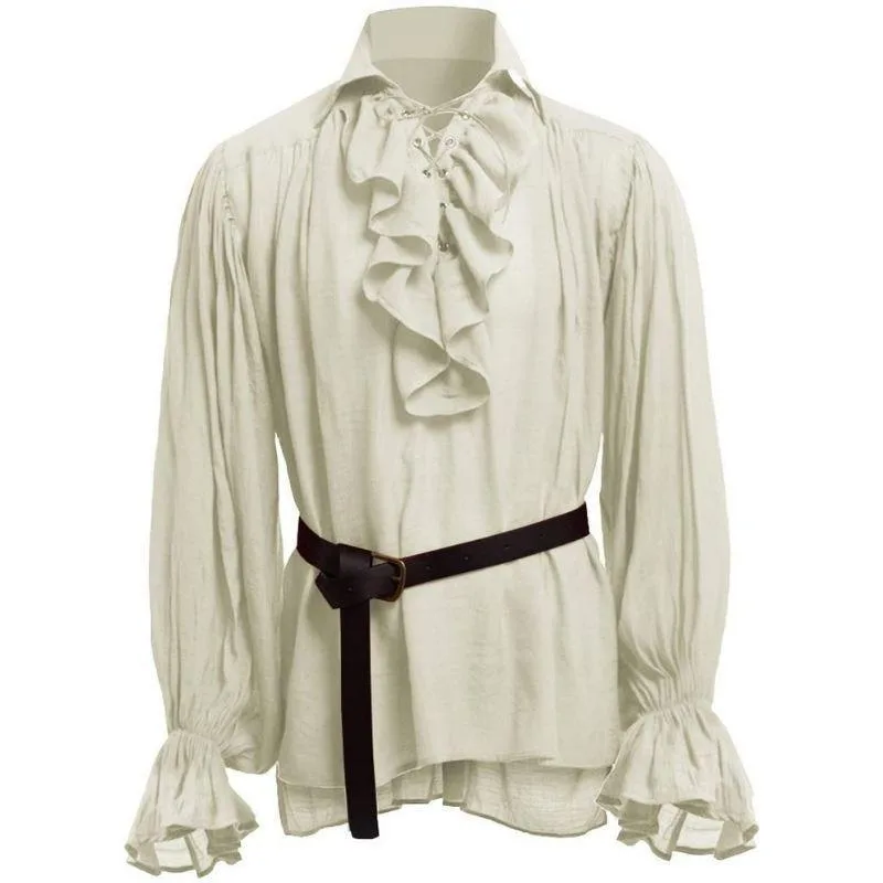 Men’s medieval steampunk shirt