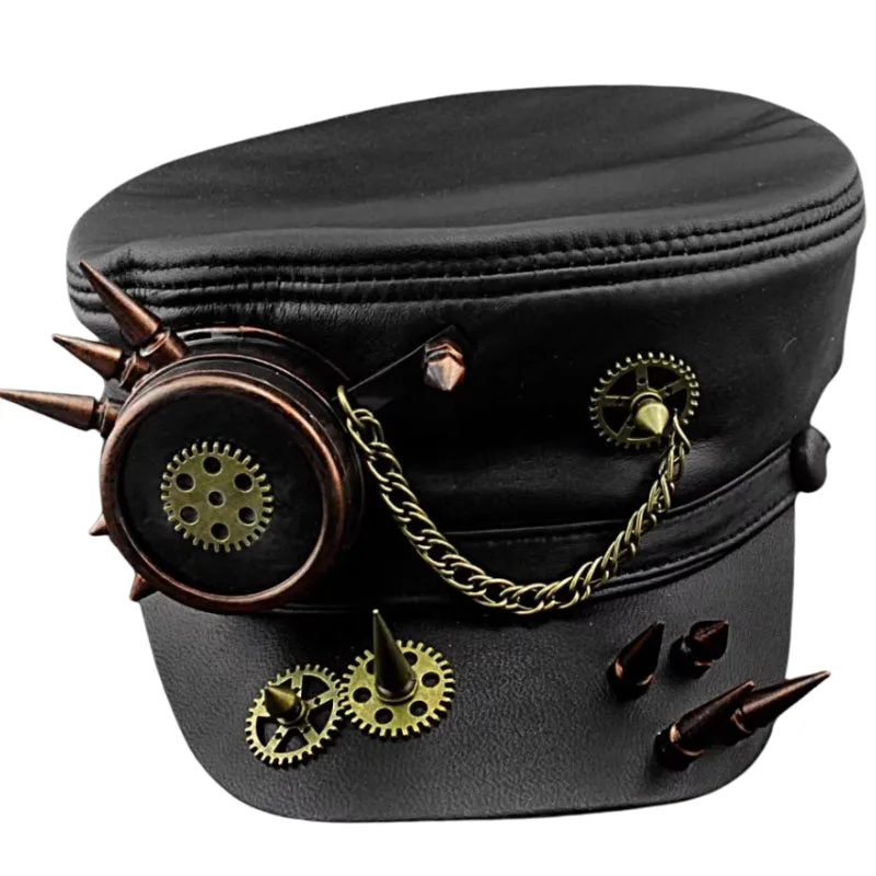 Steampunk hat — military