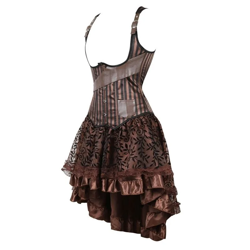 View 2 — Steampunk corset — Dress Pirate