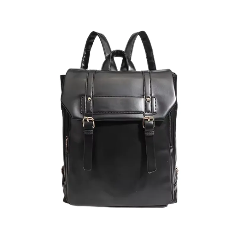 View 14 — Women’s vintage-style steampunk backpack — PU