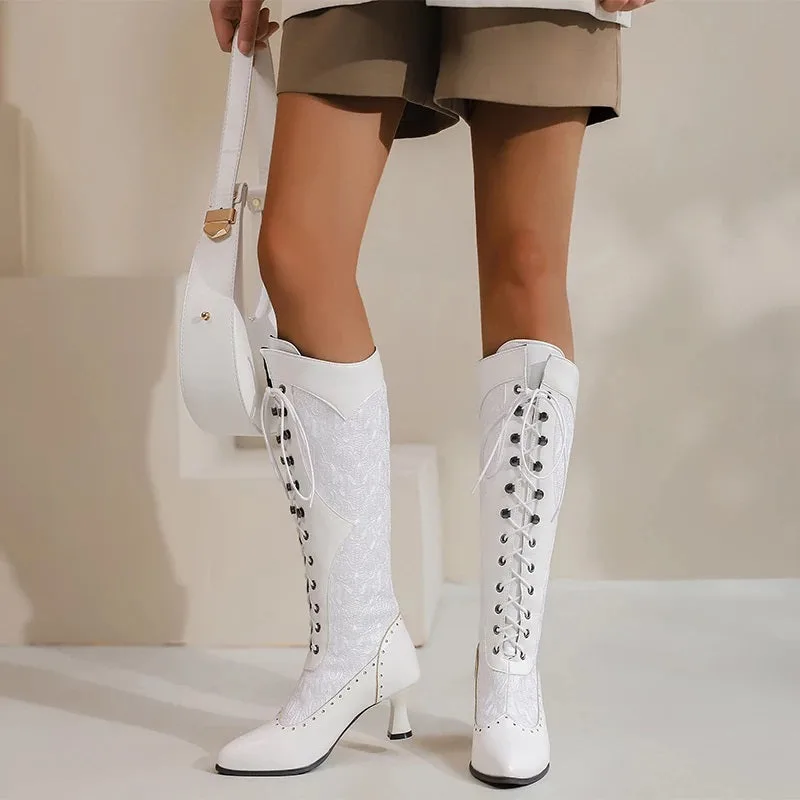 View 8 — Victorian steampunk boots