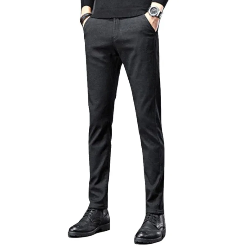 Men’s steampunk trousers — Tweed black