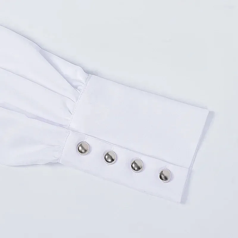 View 4 — Women’s Victorian steampunk blouse — Ref. 4788425588821