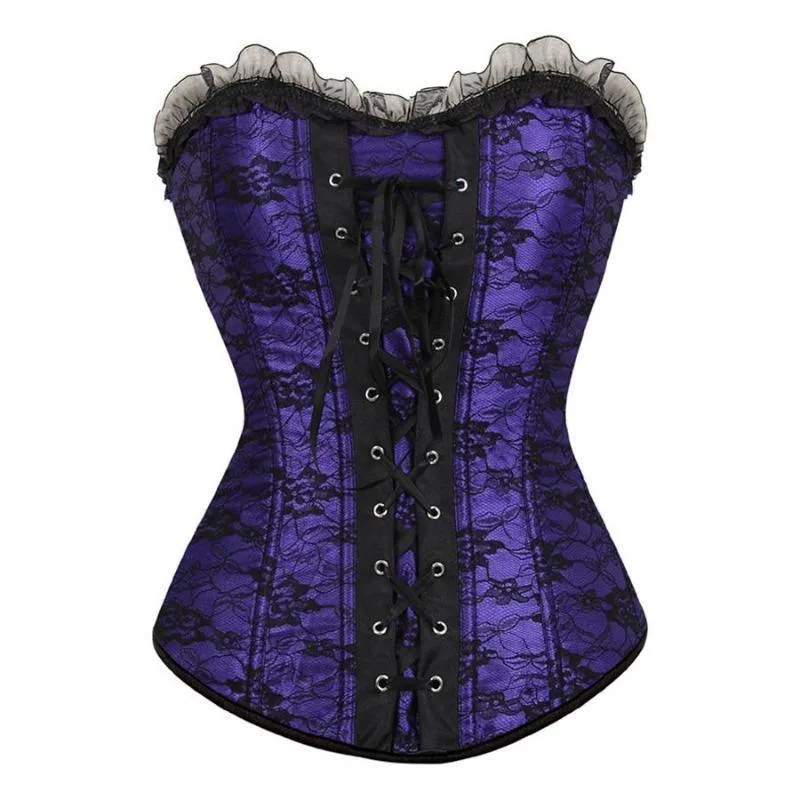 View 9 — Steampunk corset — lacing
