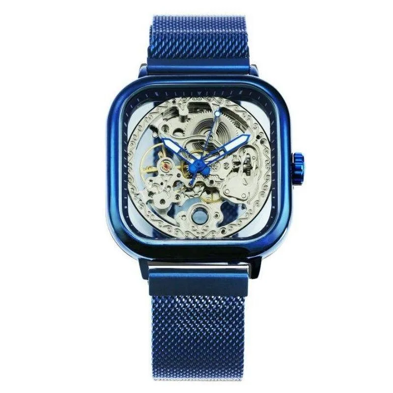 View 5 — Steampunk watch — visible movement