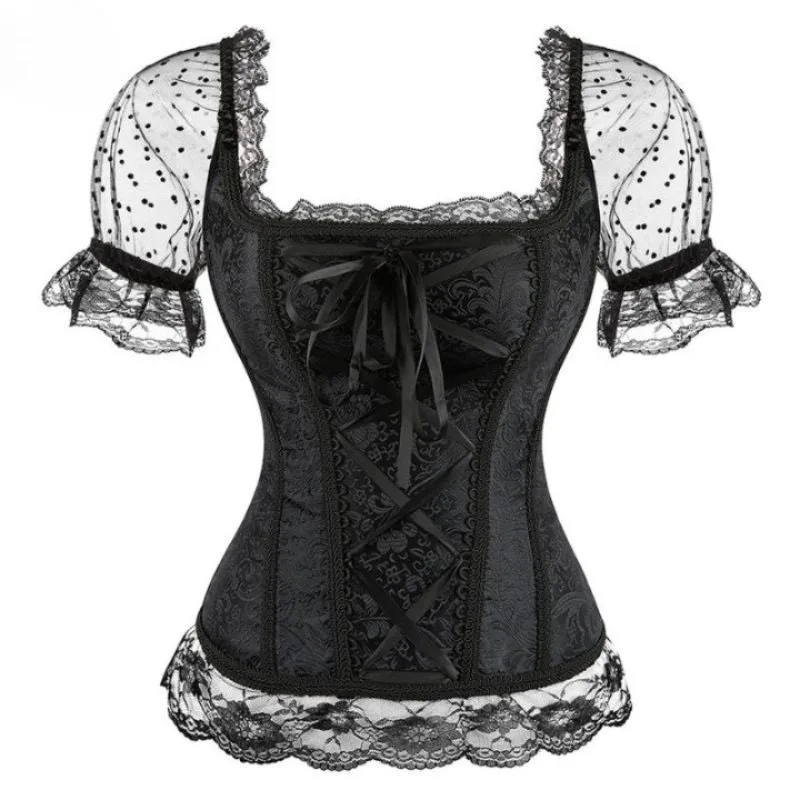 View 2 — Gothic steampunk skirt — costume