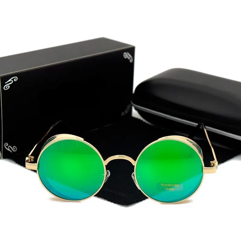 View 9 — Men’s steampunk sunglasses