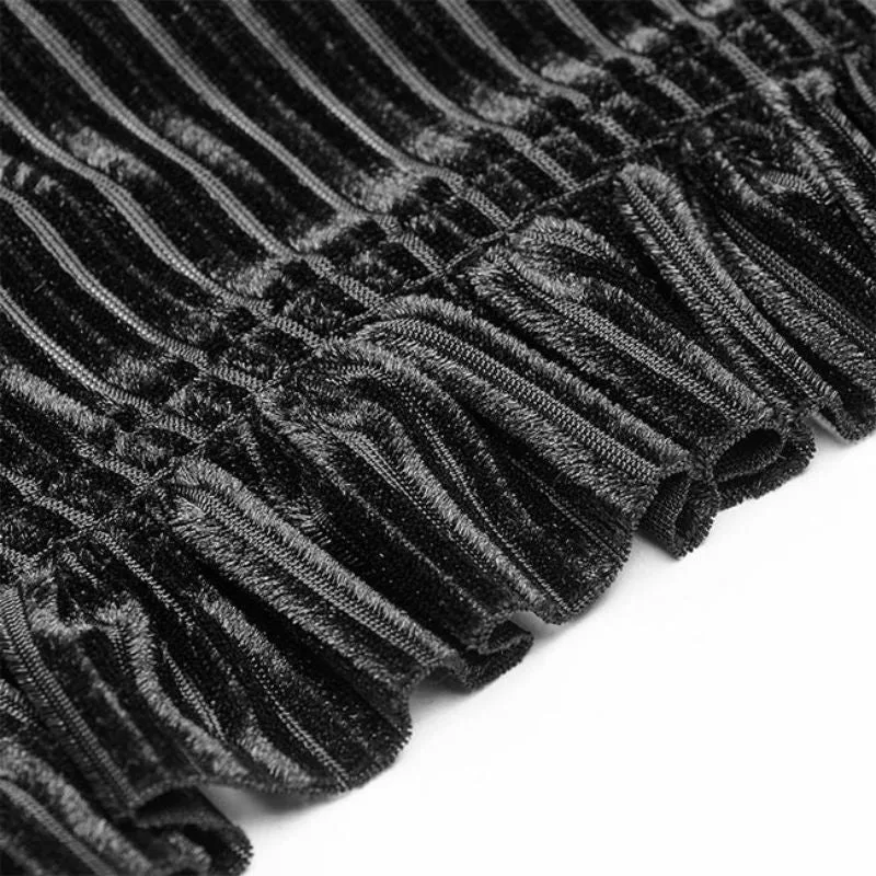 View 7 — Women’s steampunk blouse — stripes