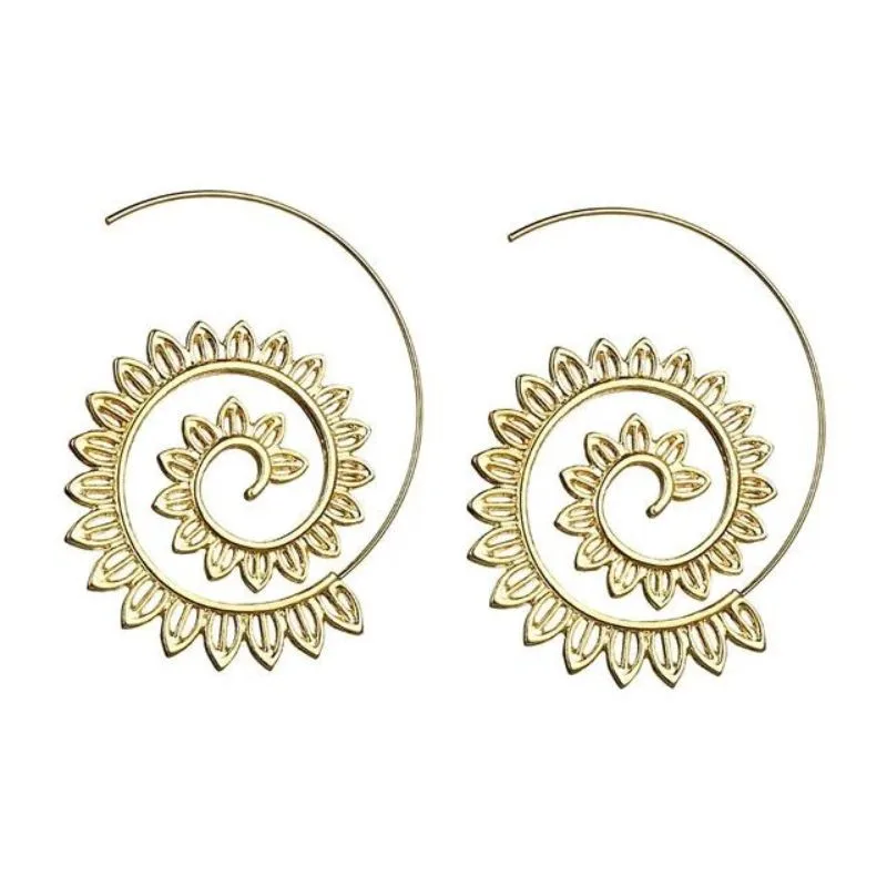 Steampunk earrings — bohemian