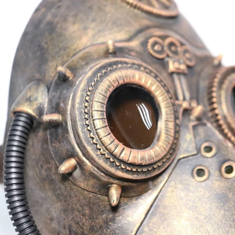 View 4 — Steampunk mask — plague