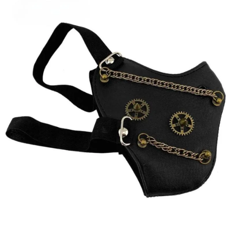 View 5 — Steampunk mask — mouth