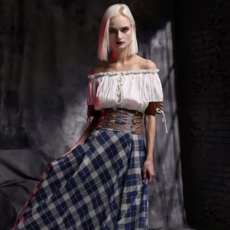 View 3 — Steampunk shirt — shoulders bare