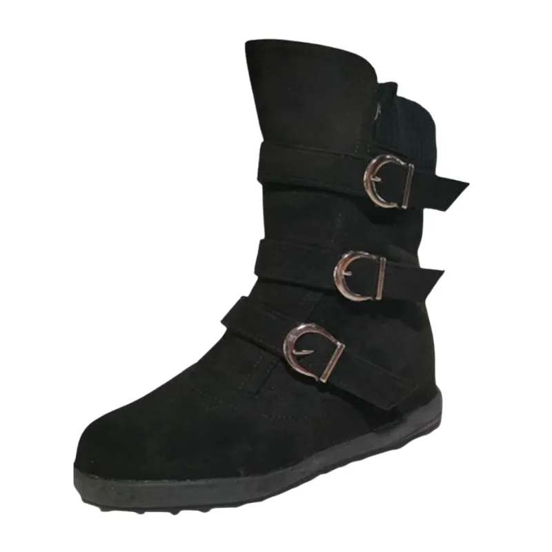 View 11 — Women’s steampunk ankle boots — warm