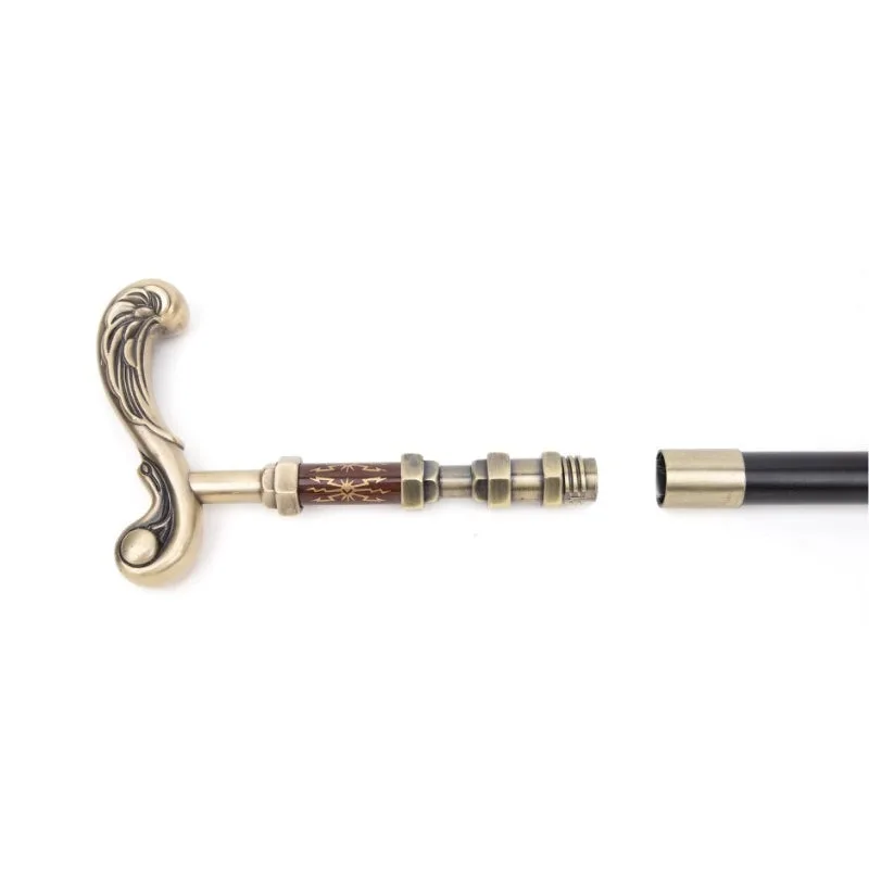 View 3 — Steampunk walking stick — walking