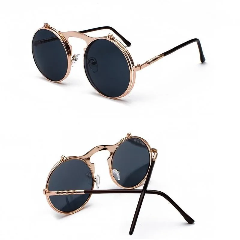 Steampunk glasses — double glass